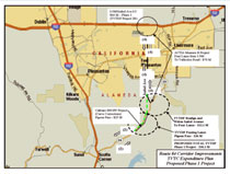 Map; Route 84 Livermore, CA